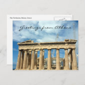 parthenon-groeten briefkaart (Voorkant / Achterkant)