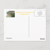 Parthenon in Nashville Briefkaart (Achterkant)