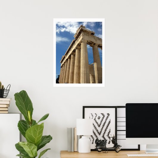 parthenon - kolommen poster (Thuiskantoor)