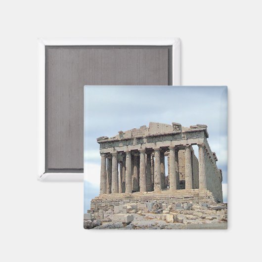 Parthenon Magneet (Voorkant / Achterkant)