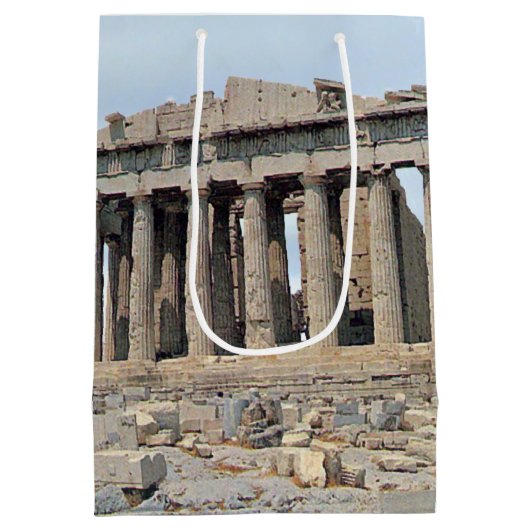 Parthenon Medium Cadeauzakje (Achterkant)