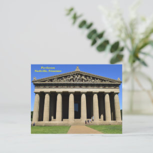 Parthenon Nashville, tennessee briefkaart