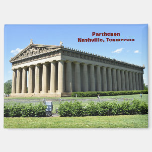 Parthenon Nashville, tennessee briefkaart Magneet