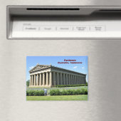 Parthenon Nashville, tennessee briefkaart Magneet (Insitu (Vaatwasser))