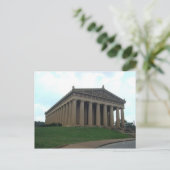 Parthenon Nashville TN Centennial Park Briefkaart (Staand voorkant)