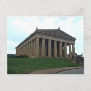 Parthenon Nashville TN Centennial Park Briefkaart