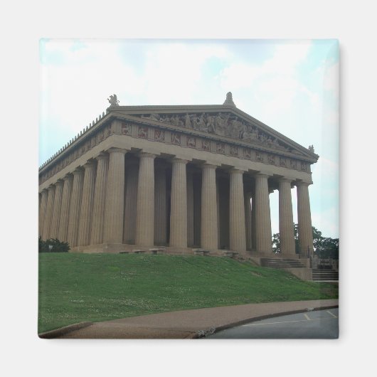 Parthenon Nashville TN Centennial Park Magnet (Voorkant)