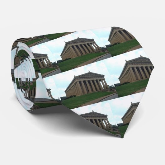 Parthenon Nashville TN Centennial Park Stropdas (Opgerold)
