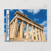 Parthenon op Acropolis Briefkaart (Voorkant)