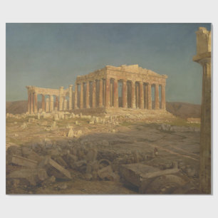 Parthenon (Oude Griekse tempel, Athens Landmark) Cadeaupapier