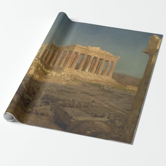 Parthenon (Oude Griekse tempel, Athens Landmark) Cadeaupapier (Uitgerold)