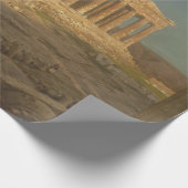 Parthenon (Oude Griekse tempel, Athens Landmark) Cadeaupapier (Hoek)