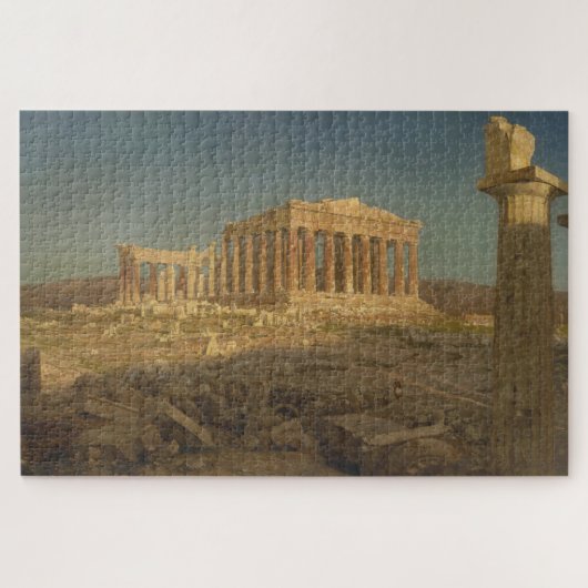 Parthenon (Oude Griekse tempel, Athens Landmark) Legpuzzel (Horizontaal)