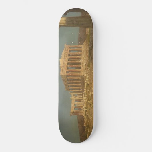 Parthenon (Oude Griekse tempel, Athens Landmark) Persoonlijk Skateboard (Voorkant)
