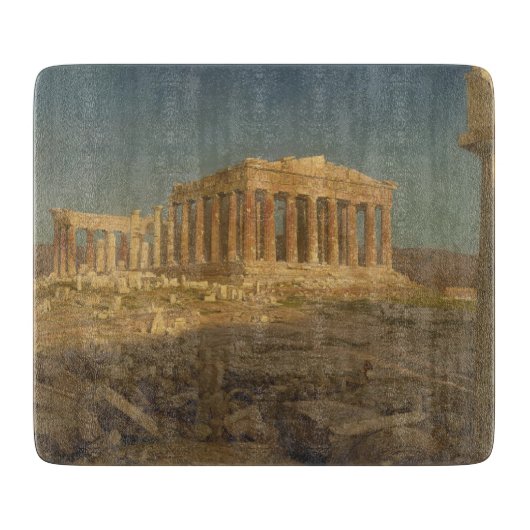 Parthenon (Oude Griekse tempel, Athens Landmark) Snijplank (Voorkant)
