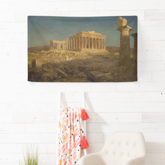 Parthenon (Oude Griekse tempel, Athens Landmark) Spandoek (Insitu)