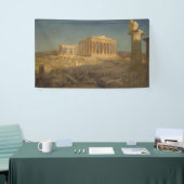 Parthenon (Oude Griekse tempel, Athens Landmark) Spandoek (Beurs)