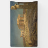 Parthenon (Oude Griekse tempel, Athens Landmark) Spandoek (Verticaal)