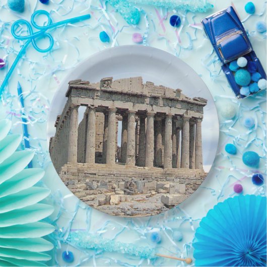 Parthenon Papieren Bordje (Feest)