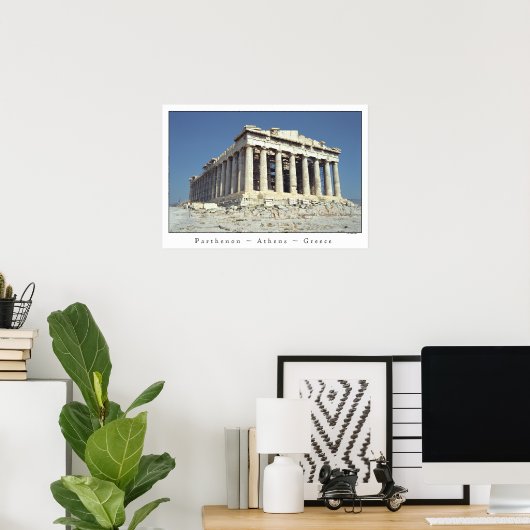 Parthenon Poster (Thuiskantoor)