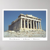 Parthenon Poster (Voorkant)