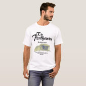 Parthenon Restaurant, Greektown, Chicago T-shirt (Voorkant volledig)