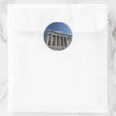 Parthenon Ronde Sticker (Tas)