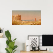 Parthenon Ruins - Sanford Gifford Fine Art Poster (Thuiskantoor)