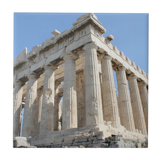 PARTHENON TEGELTJE (Voorkant)