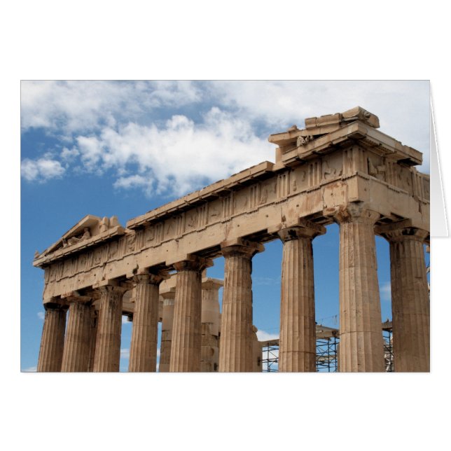 parthenon - tempel (Voorkant Horizontaal)