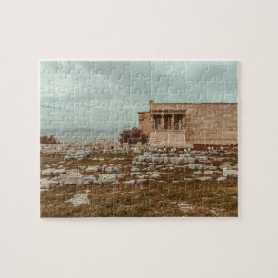 Parthenon tempel op de Akropolis in Athene Legpuzzel