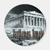 Parthenon tempel serie magneet (Voorkant)