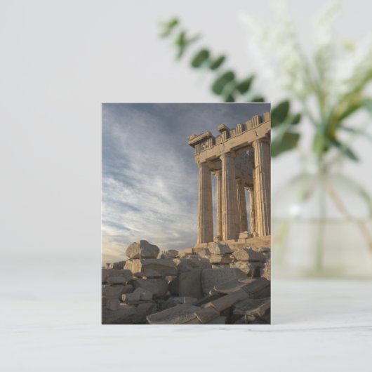 Parthenon uit het Zuid-Briefkaart Briefkaart (Staand voorkant)