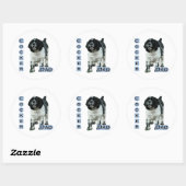 Parti Cocker Spaniel Vader 4 - Sticker (Vel)