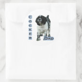Parti Cocker Spaniel Vader 4 - Sticker (Tas)