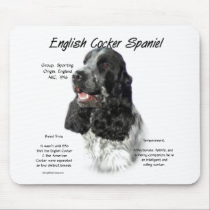 Parti Engelse Cocker Spaniel Geschiedenis Muismat