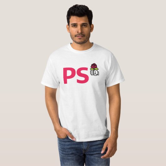 Parti socialiste t-shirt (Voorkant volledig)