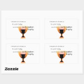 Participatietrafie Rechthoekige Sticker (Vel)