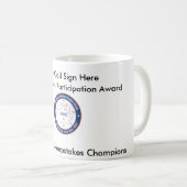 Participation Award - 2008 ARRL Sweepstakes Koffiemok (Voorkant rechts)