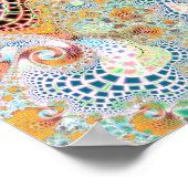 Particulariseerde droomvariatie 3 (12 bij 12) poster (Hoek)