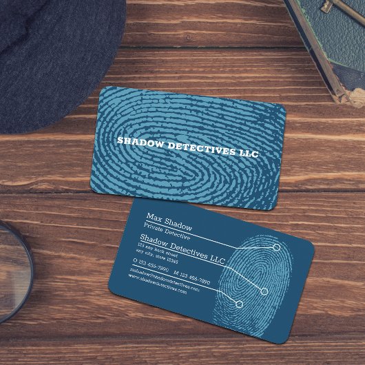 Particulier detective bureau visitekaartje