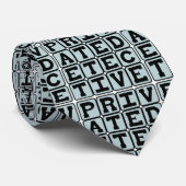 Particulier detective, speurder stropdas (Opgerold)