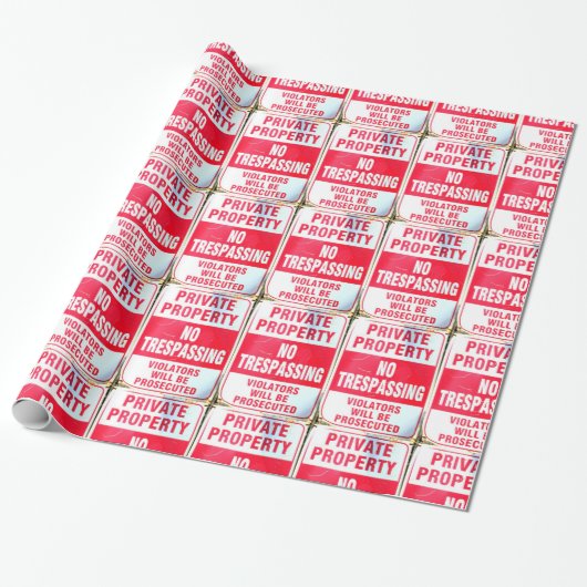 particulier eigendomspapier cadeaupapier (Uitgerold)