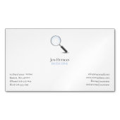 Particulier onderzoek | Rechercheur Magnetisch Visitekaartje (Voorkant)