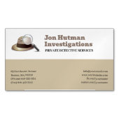 Particulier onderzoek | Rechercheur Magnetisch Visitekaartje (Voorkant)