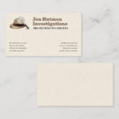 Particulier onderzoek | Rechercheur Visitekaartje (Voorkant / Achterkant)