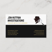 Particulier onderzoek | Rechercheur Visitekaartje (Voorkant)