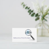 Particulier onderzoeker detective Visitekaartje (Staand voorkant)