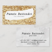 Particuliere Bartender Visitekaartje (Voorkant / Achterkant)
