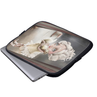 Particuliere betoging laptop sleeve